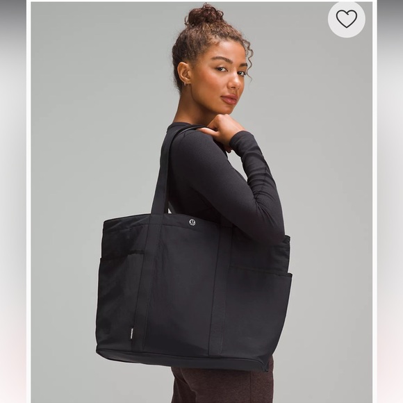 Luluemon Canvas Tote -New w/tags - Picture 2 of 8